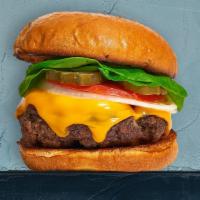 Triple Cheese Burger · House-made, half-pound seasoned patty perfectly cooked to medium, topped with your choice of...
