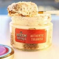 Our Homemade Tiramisu In A Jar · Traditional family recipe made from all the usual suspects: ladyfingers, mascarpone, espress...