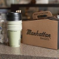 Barista Box Of Coffee · Freshly brewed coffee in an insulated travel box serves 8-10 and it includes creamers, cups,...