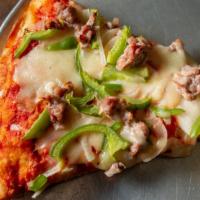 Pizza With Sausage & Peppers (Large)
 · 
