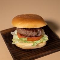 Tokyo Teriyaki Burger · House burger with lettuce, tomato, teriyaki sauce, Japanese mayo on a potato bun.