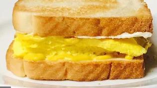 Scrambled Eggs Sandwich · Add cheese, bacon or sausage for an additional charge.
