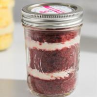 Red Velvet Cake Jar · Our Cake Jars are two servings of moist cake and sweet buttercream in our most popular flavo...