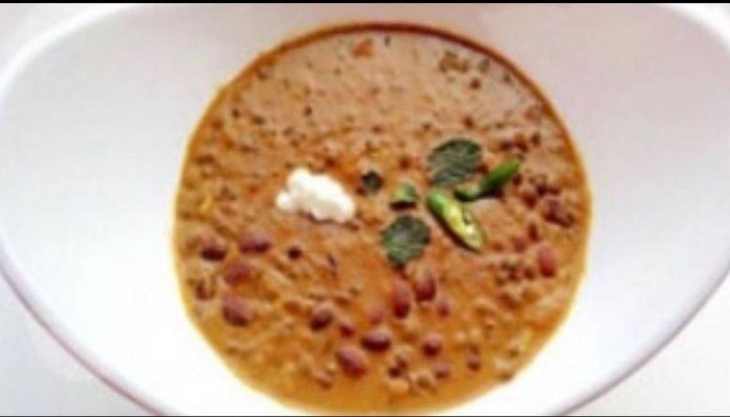 Dal Makhani · An authentic Punjabi lentil dish (medley of kidney beans, black beans, split peas, and green moong).