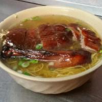 Roast Duck Noodle Soup / 古法燒鴨湯面 · 