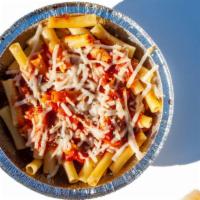 Vegan Baked Ziti · Mariana, Daiya™. Add Vegan Chicken or Eggplant for an additional charge.