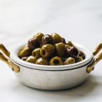 Olive Miste · Taggiasca, Cerignola, Gaeta, and Castelvetrano Olives, Citrus