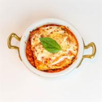 Lasagna Emiliane · Housemade Lasagna Sheets, Ragù alla Bolognese, Besciamella, Parmigiano Reggiano DOP
