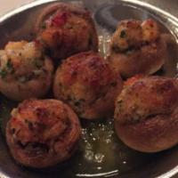 Stuffed Mushrooms · Hollowed out and then filled with a variety of seasoned ingredients