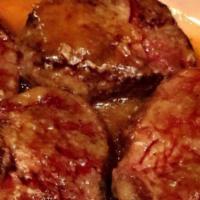 Filet Mignon Riojana · Mushroom sauce