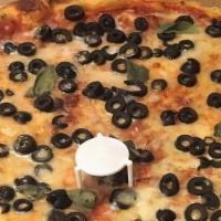 Black Olives Pizza · 