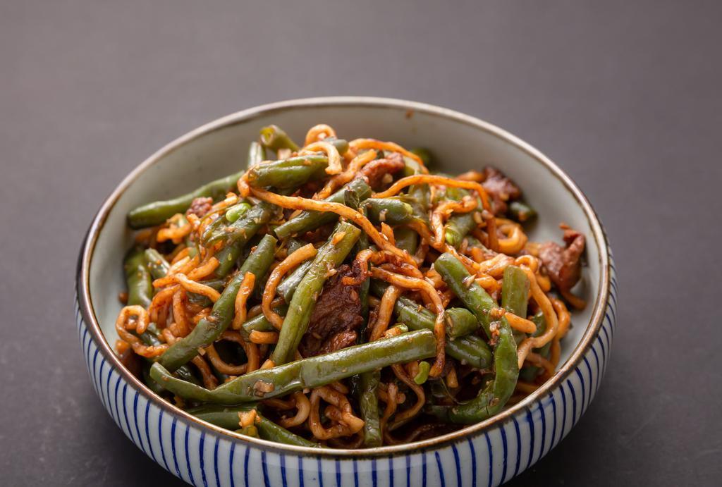 House Braised Noodles · With Chinese String Beans, Lean Pork