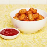 Tater Tots · Fried grated potatoes.