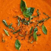 Tomato Bisque · A delicious medley of tomatoes, light cream, spices and garlic all simmered in a rich and fl...