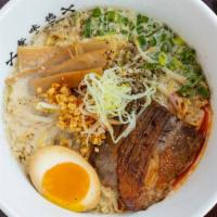 Beefy Wild/  こってり 牛 骨 ラーメン · Our most popular ramen that gives a beefy savory taste it also come with a garlic kick. / 牛 ...