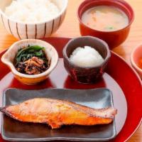 Japanese Butterfish Set · Grilled Japanese butterfish imported from Ootoya Japan marinated in special soy-sauce based ...