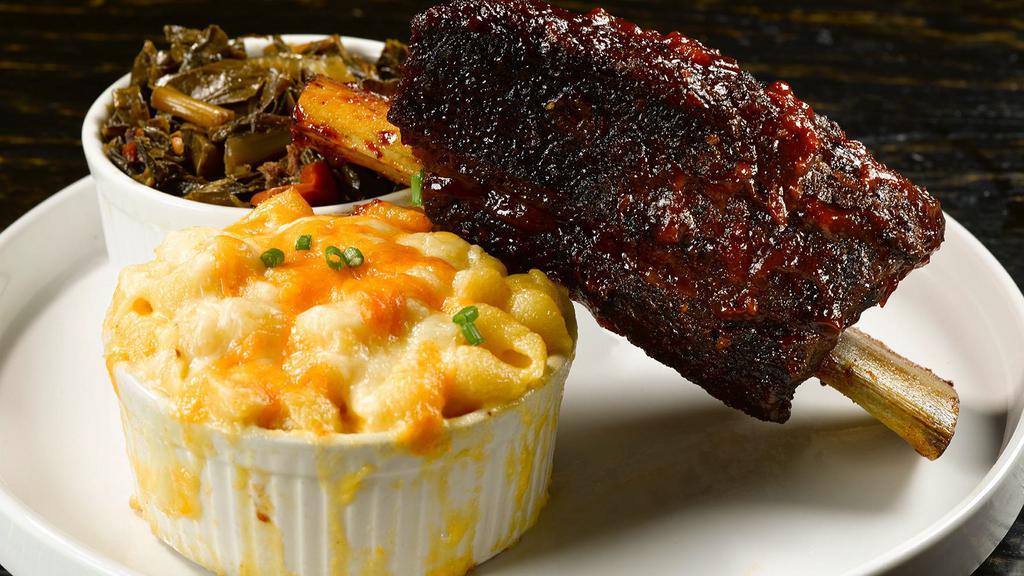 Sweet T’S 1 Lb. Texas Braised Beef Short Ribs (8 Oz) · Gluten-free- No mac and cheese. 12 hours seasoned, seared, and gently braised to a tender perfection brushed with Texas BBQ sauce, mac and cheese, and your choice of 1 side