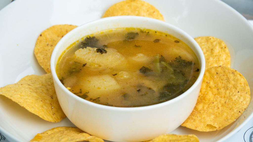 Pick & Eat Salcocho Kale Soup (Vegan) · Gluten-free. Vegan.