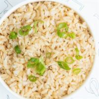 Cocobrown Rice · Our Delicious Brown rice is cooked and infused with coconut and indian spices.