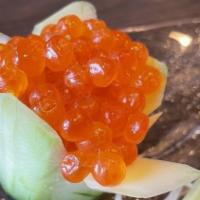 Salmon Roe Quail Egg (Sushi) · 