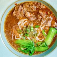Braised Beef Noodles Soup · Vegetables are adjusted according to season. our products may contain or come into contact w...