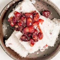 Snow Cake With Red Bean & Coconut · 