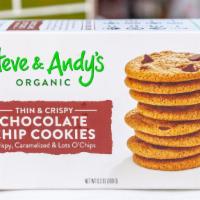 Steve & Andy'S Cookies · Vegan, gluten free. Net wt 6oz 170 g, organic.