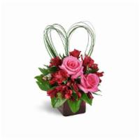 With All My Heart™ Bouquet · She's got your heart - make sure she knows it with this perfectly lovely arrangement of roma...