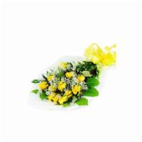 Perfect Wrapped Long-Stemmed Yellow Roses · One dozen gorgeous yellow roses are a perfect symbol of affection and friendship. Sunny yell...