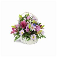 Basket Full Of Dreams™ · Soothing lavender hues are an ideal gift to send for any quiet occasion. Show your sympathy ...