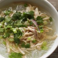 Vegetarian Pho · Vietnamese noodle soup with meat substitutes and vegetables.