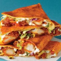 Nashville Hot Chicken Quesadilla · Too-hot-to-handle Nashville Chicken, cholula tortilla, jalapeño ranch coleslaw, pico de gall...