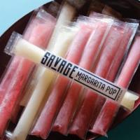 Savage Margarita Pop · Boozy Traditional, Hibiscus, or Mango…frozen into a slushy pop and ready for slurping.. Must...