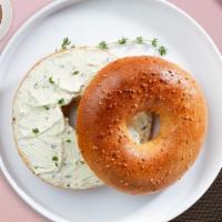 Beggin' Bagel  · Get a wholesome toasted bagel of your choice with our special cream cheese!