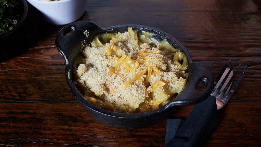 Cauliflower Gratin - Smokehouse Side · Dairy Free, Nut Free, Vegan. Creamy oat milk based béchamel and cauliflower topped with bread crumbs and vegan cheddar cheese shreds. Contains Gluten