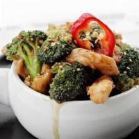 Chicken Broccoli · Chicken with Broccoli, in a Brown Sauce