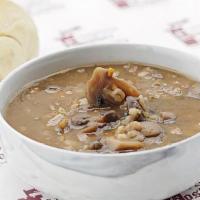 Mush Barley Soup · fresh mushrooms,barley, carrots, celery