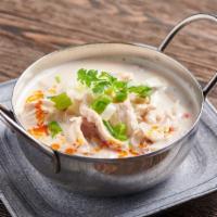 Tom Kha Soup · Gluten-free. Yes, tom kha is super famous! Choice either vegetable, tofu, chicken, or shrimp...