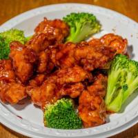General Tso'S Chicken Chef'S Special · Chunk chicken light fried with hot bean sauce. With white rice, hot and spicy.