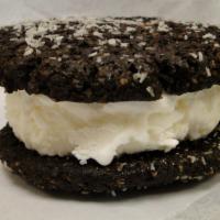  Coconut Bliss · Chocolate coconut cookie with Haupia (coconut) ice cream.
