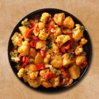 Og Potato & Cauliflower · Cauliflower and potato cooked with different spices and herbs which have a homely taste.