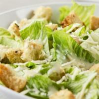 Large Caesar Salad · Romaine, parmesan, house dressing and croutons.