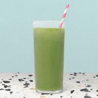Banana Kale Smoothie · Kale, spinach, coconut water, pineapple, banana.