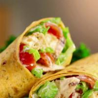 Balsamic Grilled Chicken Wrap · 