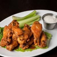 Buffalo Wings (8) · Served with a side of homemade marina sauce.