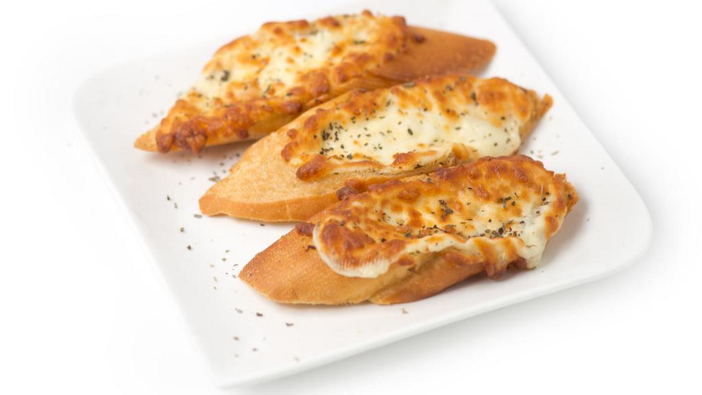 Garlic Bread · Toasty bread with lots of fresh garlic and our house herbs and seasonings.