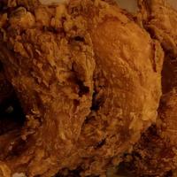 Southern Fried Chicken Wings · Southern fried style (battered) three pieces flap, three pieces drumstick. Served with chipo...