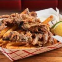 Soft Shell Crab Basket · Served with Cajun fries and remoulade sauce.