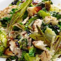Chicken Caesar · Grilled chicken, croutons, parmesan, evo olive oil, Caesar dressing.