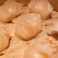 6 Shrimp Dumplings · Steamed.